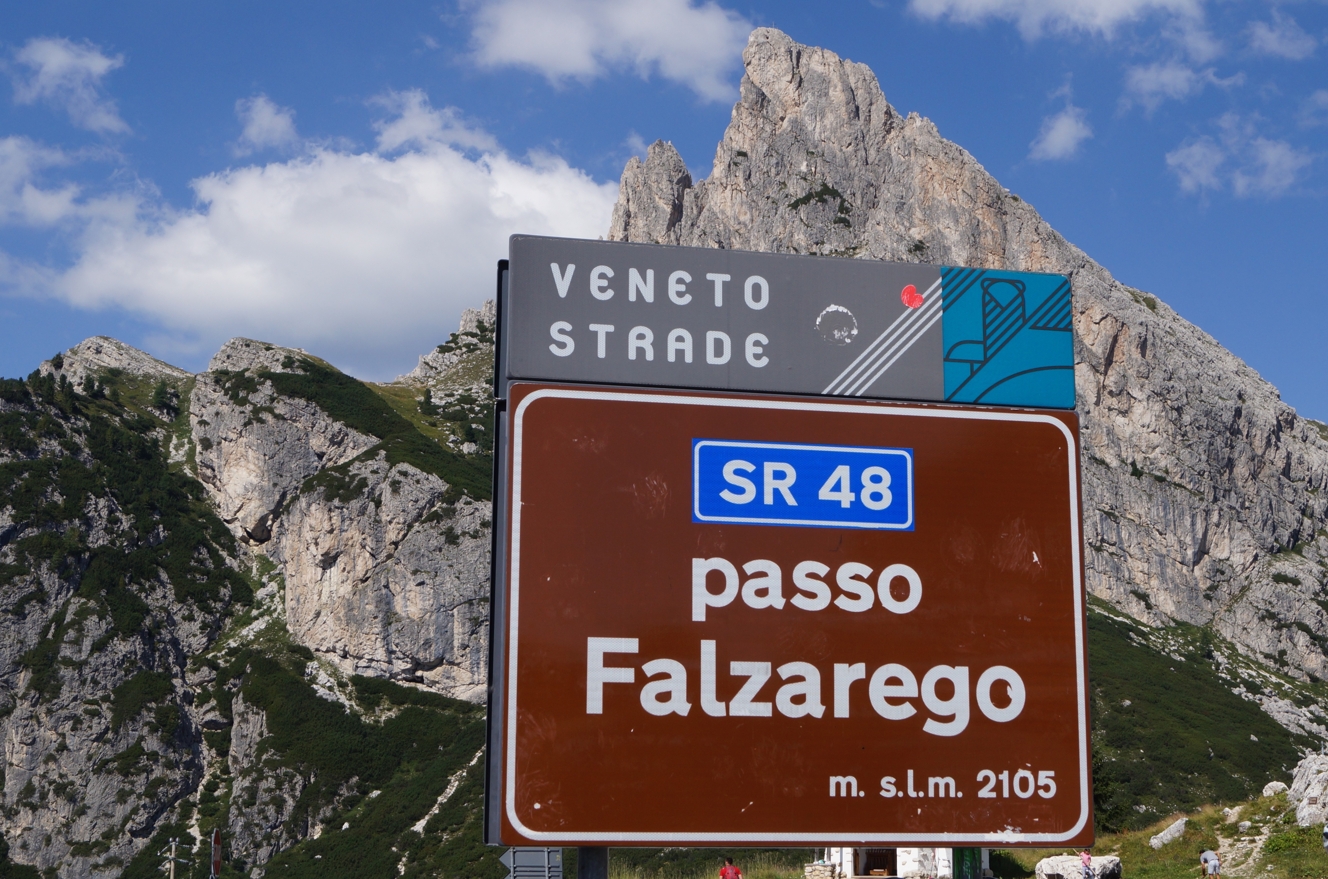 Passo Falzarego, The dolomites, Italy